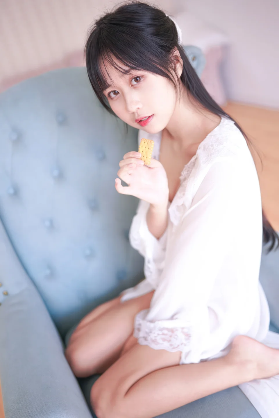 萌芽儿o0 - 白茶清欢 [22P-145MB] tg@simisebaisi 【丝足阁】017.webp